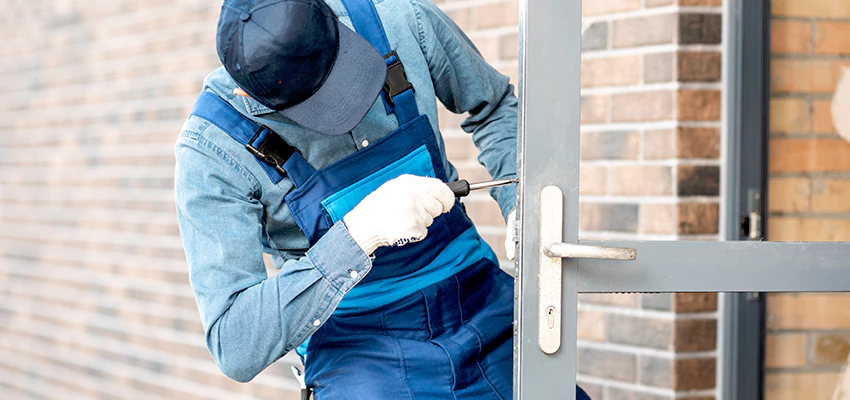Pivot Storefront Door Locks Installation in Pelham Manor, New York