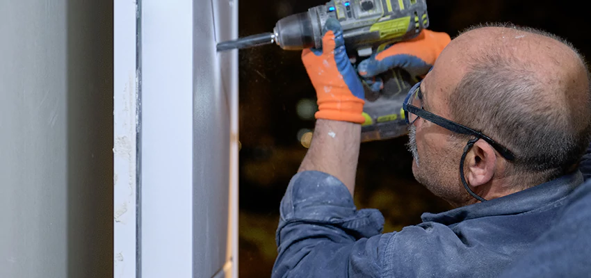 Rim Peephole Cam Installation in Pelham Manor, New York